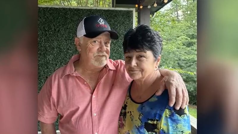 Cheryle Loden said she and her husband, Terry Loden, were walking their dogs together at...