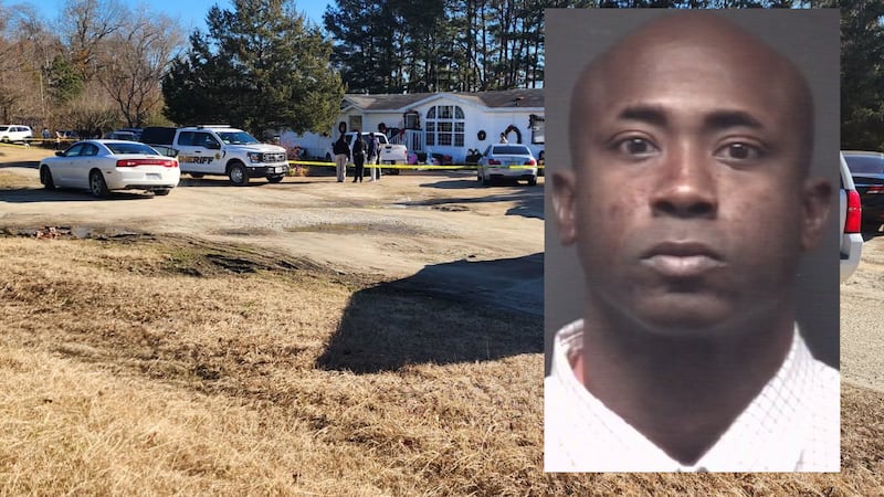 Martinez Ruffin was taken into custody after being found nearby, walking along the road.