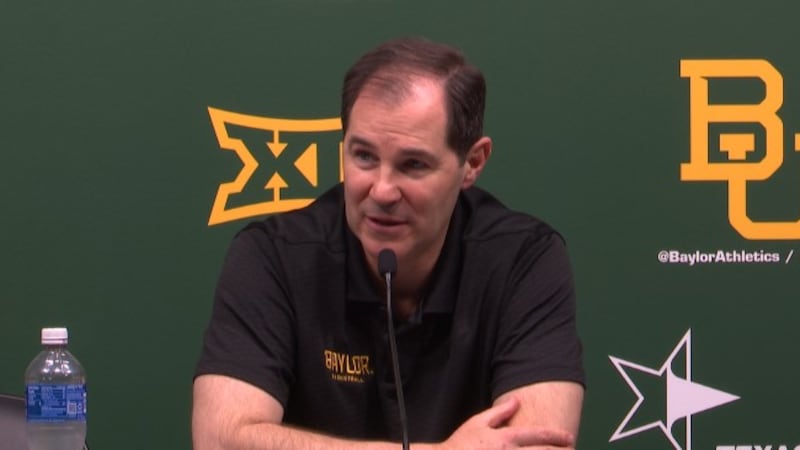 Baylor men's head basketball coach says teams need to adapt while they can in response to...