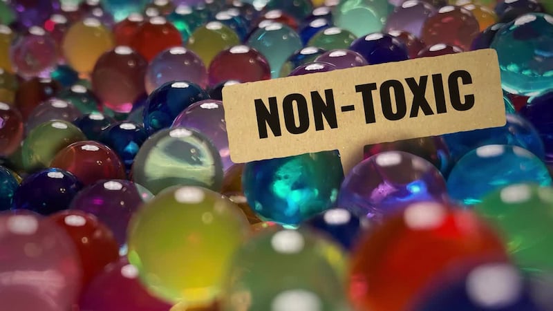 Parents and safety advocates question "non-toxic" labels on toys and craft supplies.