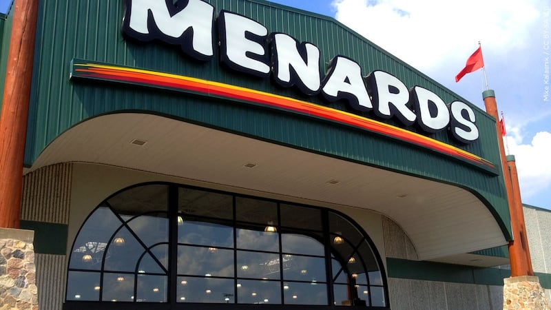 FILE -- Menards storefront.