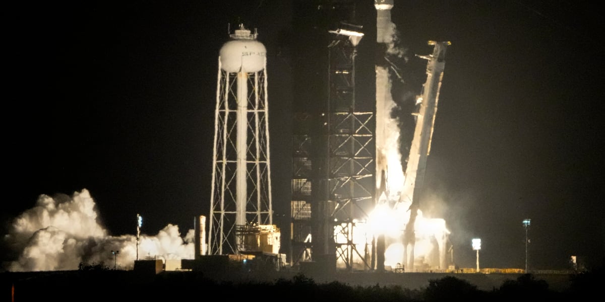 Photo: kwtx.com SpaceX Falcon 9 Rocket Stage Crashes Into Moon Near Einstein Crater