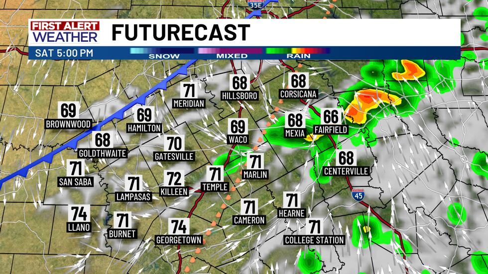 Light showers are expected from Friday afternoon through daybreak Saturday. We'll likely see a...