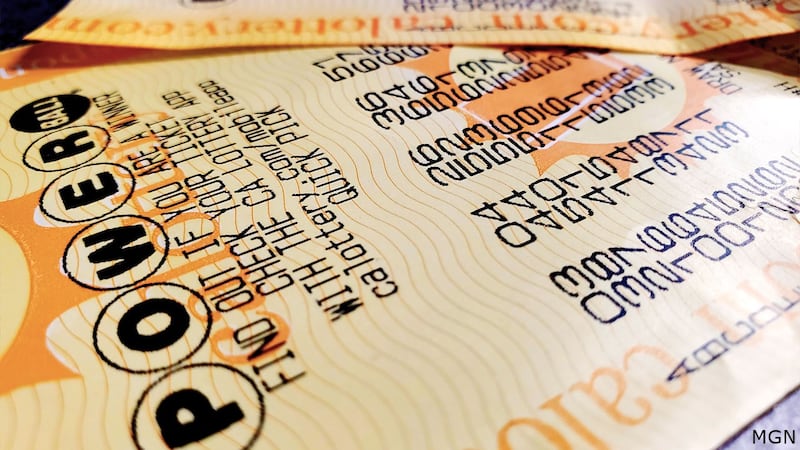 FILE - The winning numbers were selected for Wednesday’s $1.25 billion Powerball drawing.