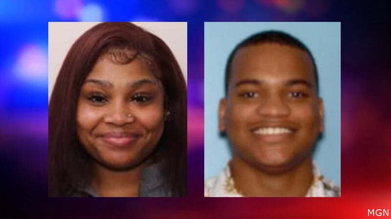 A couple was arrested after officers say they left two toddlers home alone for eight hours and...