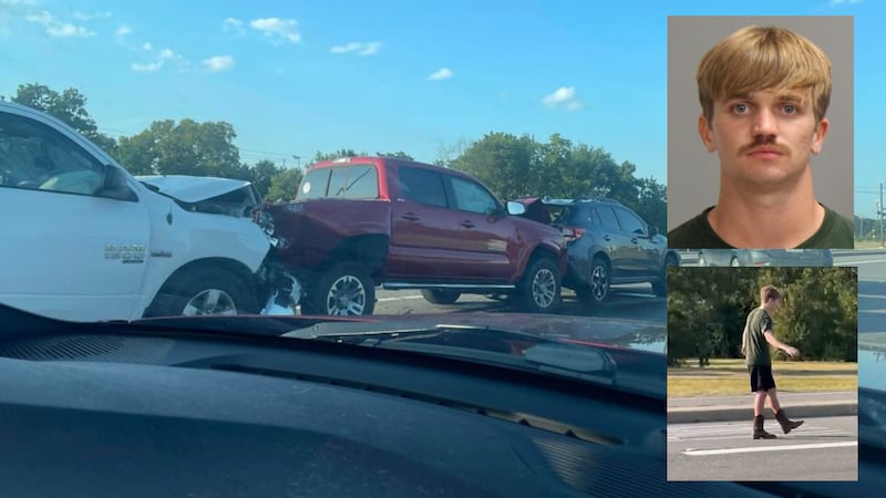 William Bentley Joutte of College Station was taken into custody at the scene of the crash.