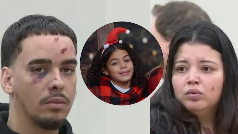 Karla Garcia, the mother of Jacqueline “Mimi” Torres-Garcia, and her boyfriend Jonatan Nanita...