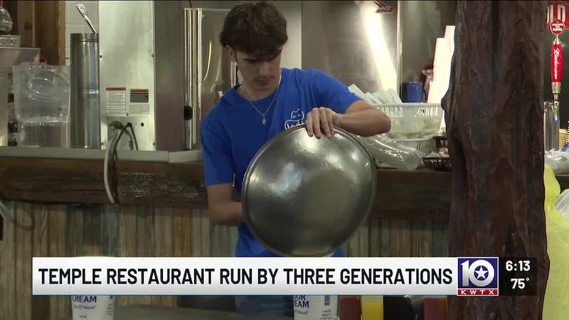Temple restaurant serves up family tradition across three generations