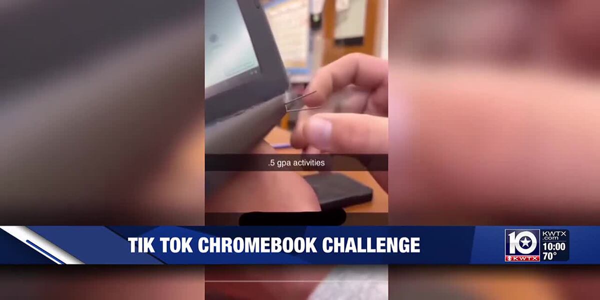 Chromebook Tik Tok challenge