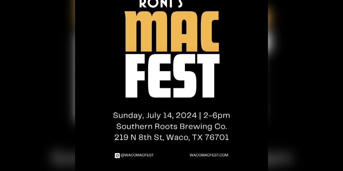 KWTX@4: Roni’s Mac Bar to host first ever Mac & Cheese Fest in