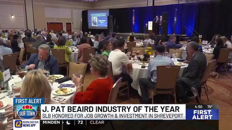 SLB wins J. Pat Beaird Industry of the Year Award.