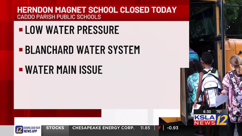 Today, August 28, Herndon Magnet School is closed.