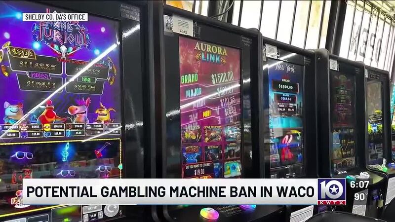 Waco considers banning controversial eight-liner gambling machines
