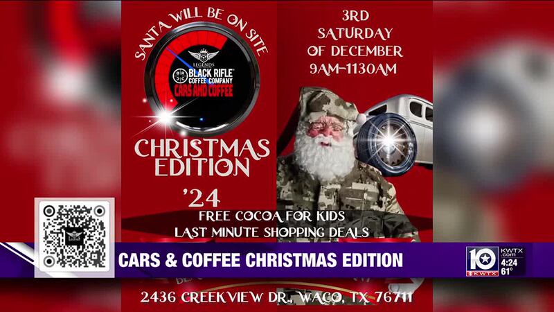 KWTX@4: I-35 Legends Club & Black Rifle Coffee Company invite you to their Cars & Coffee...