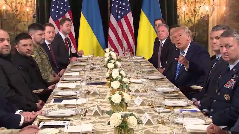President Donald Trump met with Ukraine's president. (CNN, POOL, KREMLIN POOL, NATIONAL POLICE...